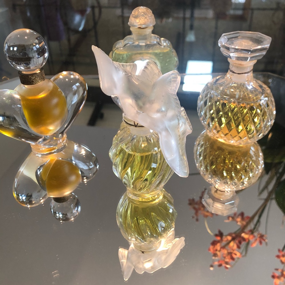 Vintage Lalique Factice Perfume Bottles FIRM PRICE
